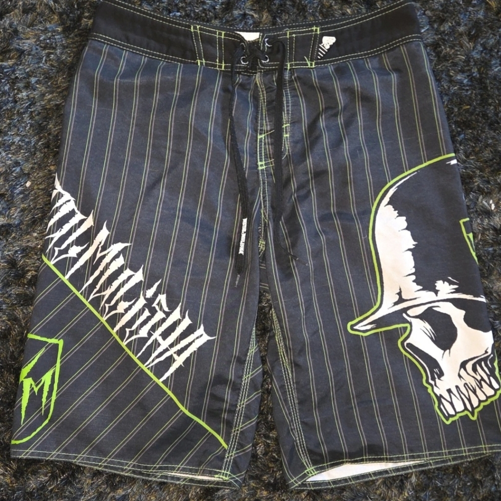 Men's Metal Mulisha Swim Board Shorts